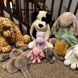 Jellycat Plush Lot Collection